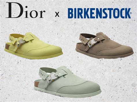 Dior x Birkenstock tokio mule